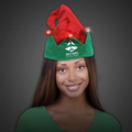 Light Up Elf Hat - Imprinted